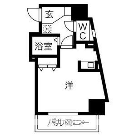 グレイス吹上(ワンルーム/5階)の間取り写真