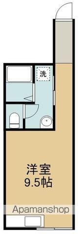 TANOSHIME荘(ワンルーム/1階)の間取り写真