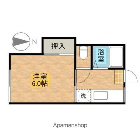 ヴェルゾーネイトー(1K/1階)の間取り写真