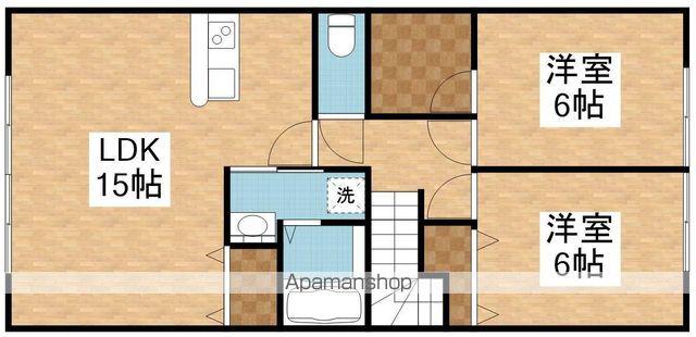 アレンデール(2LDK/2階)の間取り写真