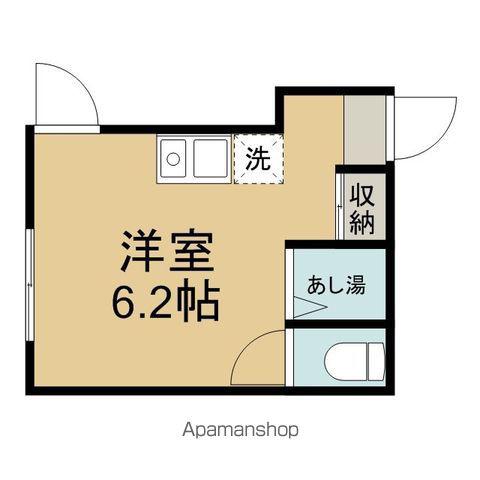 アベニール高円寺(ワンルーム/1階)の間取り写真