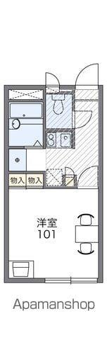 レオパレス細谷 VILLAGE(1K/2階)の間取り写真