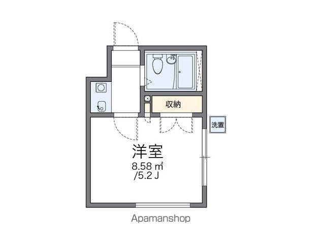 レオパレスTANAKA(1K/1階)の間取り写真