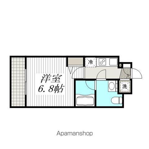 SYNEX横濱阪東橋2(1K/6階)の間取り写真