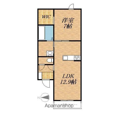 DOLCE ANITA II(1LDK/3階)の間取り写真