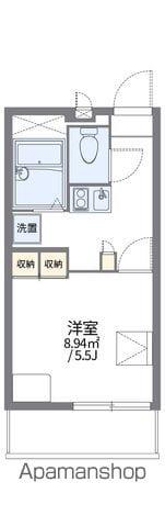 レオパレス友井(1K/2階)の間取り写真