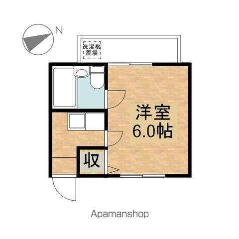 サークルハウス(1K/1階)の間取り写真