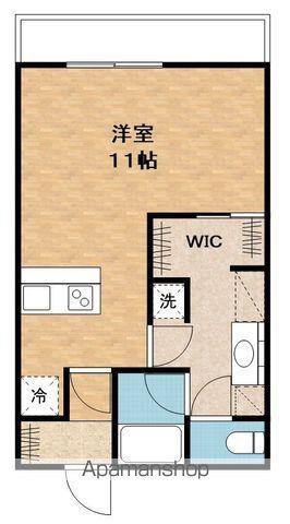 MAAMS(ワンルーム/2階)の間取り写真