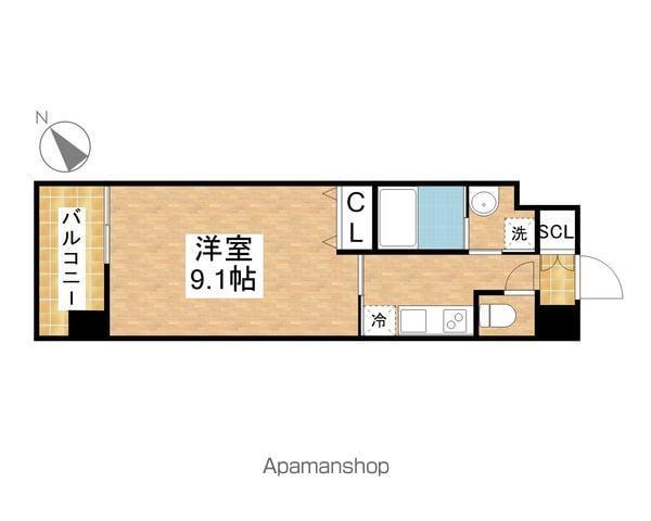 GOKISO TERRACE(1K/9階)の間取り写真