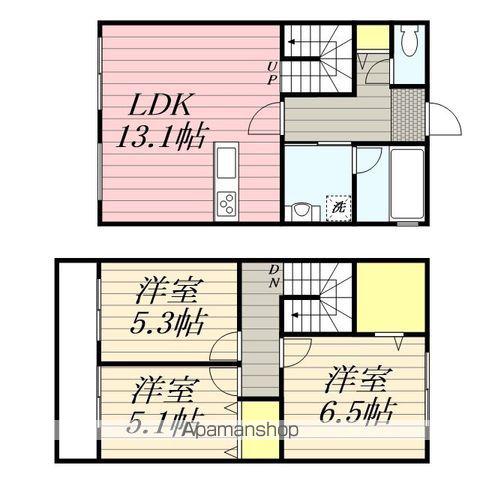 オネスティ大板井(3SLDK)の間取り写真