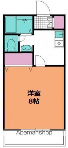 フレンズ壱番館(1K/2階)の間取り写真