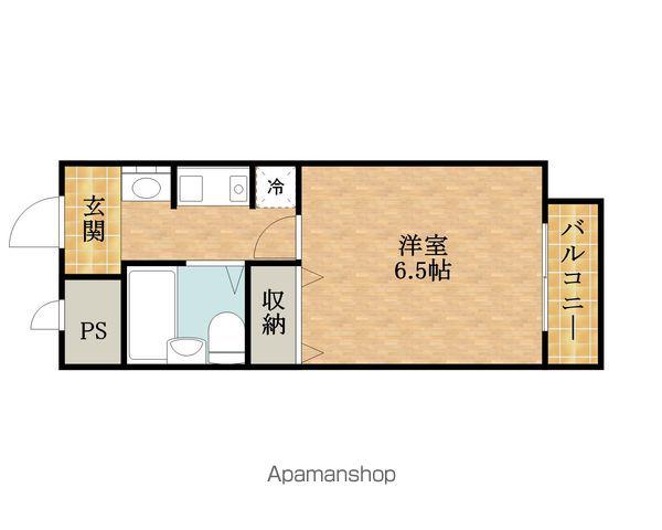 グリーンエクセル(1K/2階)の間取り写真