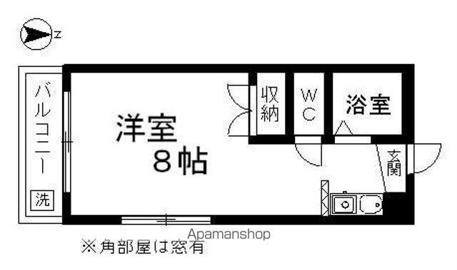和光ビル本館(ワンルーム/6階)の間取り写真