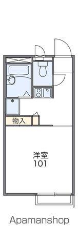 レオパレスクレイン(1K/2階)の間取り写真
