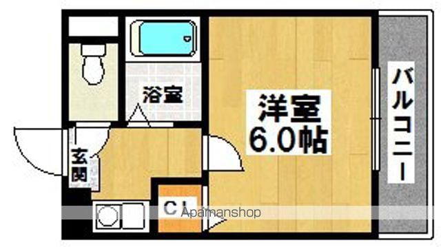 トゥリオーニ堺Ⅰ(1K/5階)の間取り写真