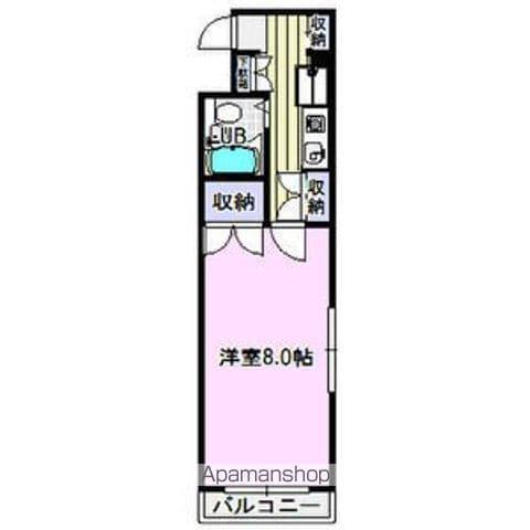 牧の里パークヒルズ(1K/3階)の間取り写真