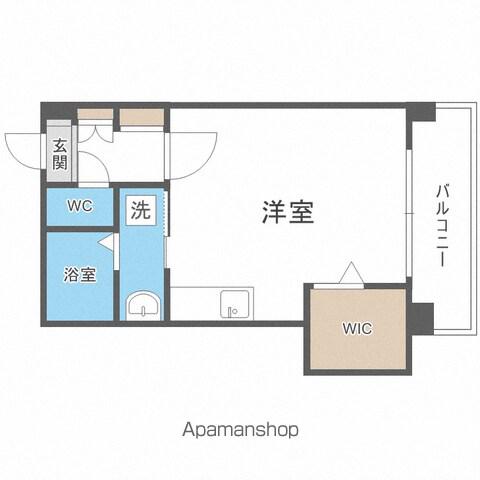 中央吉井ビル(ワンルーム/5階)の間取り写真