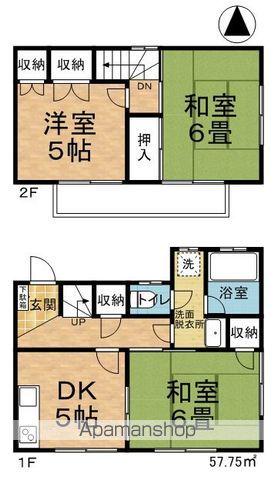 細井コーポ(3DK)の間取り写真