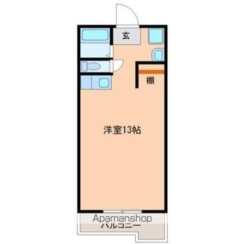 サンケイマンション第9ビル(ワンルーム/4階)の間取り写真