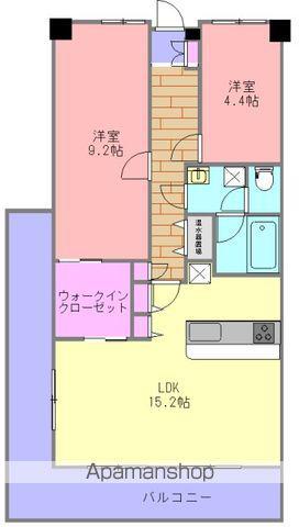 リバーシティ中里(2SLDK/8階)の間取り写真