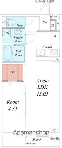 リブリ・コン・カローレ(1LDK/1階)の間取り写真