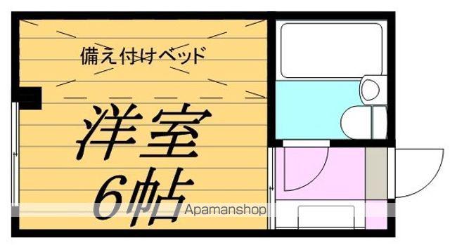 栄ハウス(1K/2階)の間取り写真