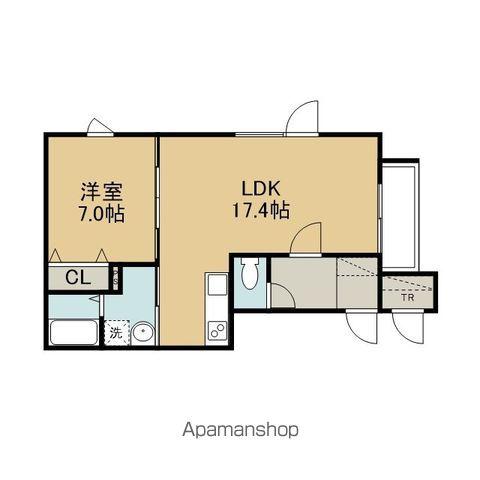 パストラルNOⅣ(1LDK/3階)の間取り写真