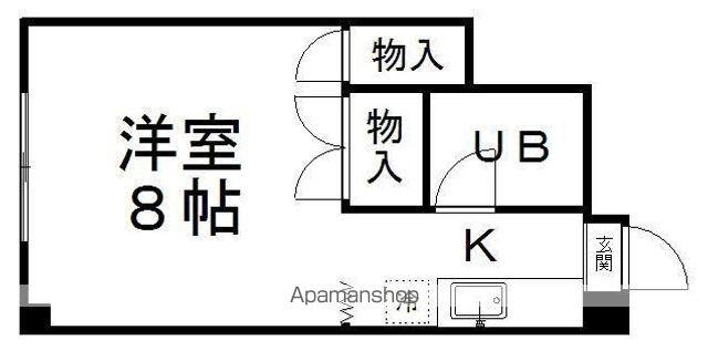コーポさいとう(1K/1階)の間取り写真