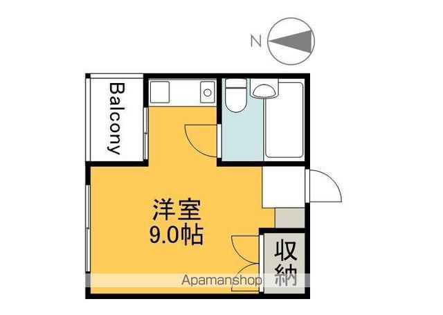 サニーベル住吉(ワンルーム/5階)の間取り写真