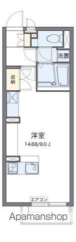 ミランダ阿星Ⅱ(ワンルーム/2階)の間取り写真