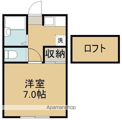 メゾンYK五輪(1K/1階)の間取り写真