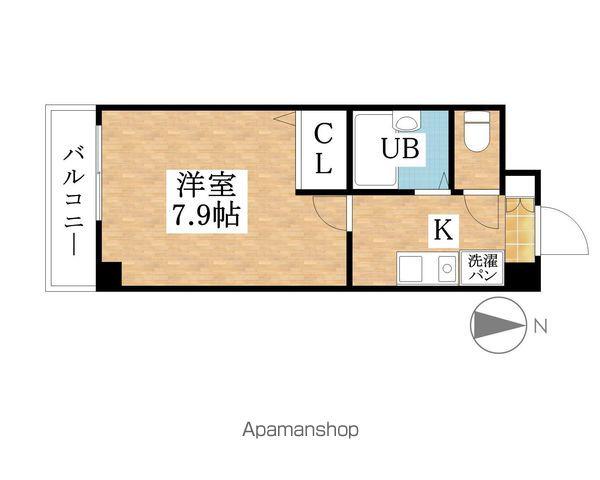 アネックス冨士(1K/2階)の間取り写真
