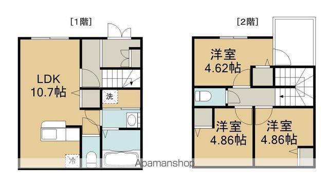 レガーロ高城(3LDK)の間取り写真