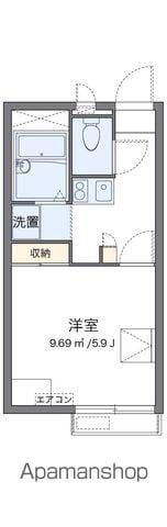 レオパレス香久山第2(1K/2階)の間取り写真