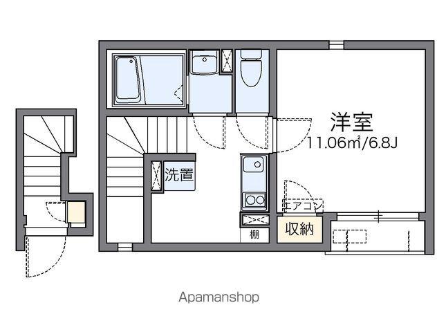 レオネクスト和光四番館(1K/2階)の間取り写真