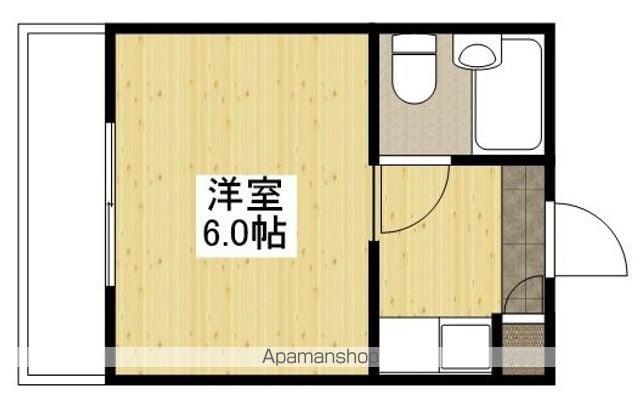 グローバル猫屋(1K/3階)の間取り写真