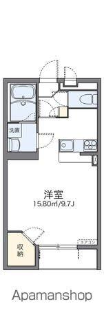 レオネクスト安井川(1K/1階)の間取り写真