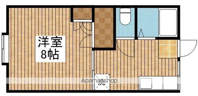 コーポアドレスA(1K/1階)の間取り写真