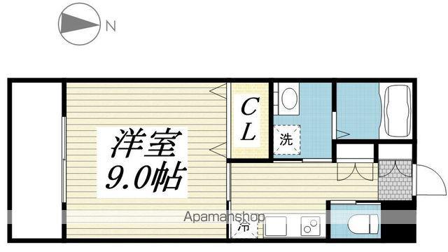 DEMEURE MTRⅡ(1K/2階)の間取り写真