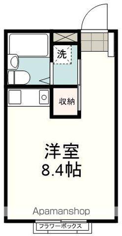 T-STYLEヴィヴィ(ワンルーム/2階)の間取り写真