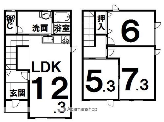 USK202(3LDK)の間取り写真