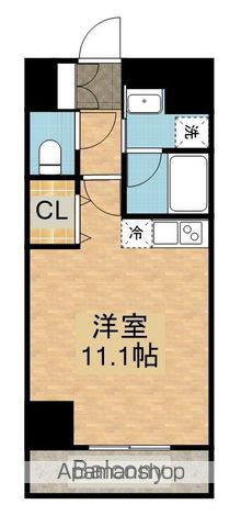 SHOKEN RESIDENCE名古屋(ワンルーム/7階)の間取り写真