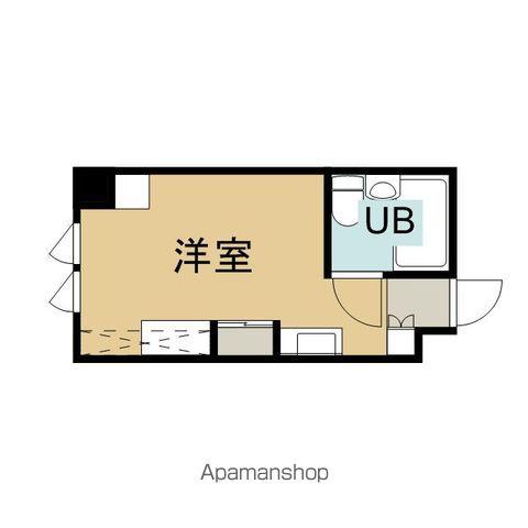 メゾンG.PRO(ワンルーム/3階)の間取り写真