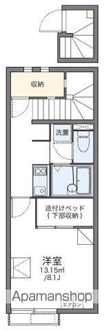 レオネクスト日吉原Ⅰ(1K/2階)の間取り写真