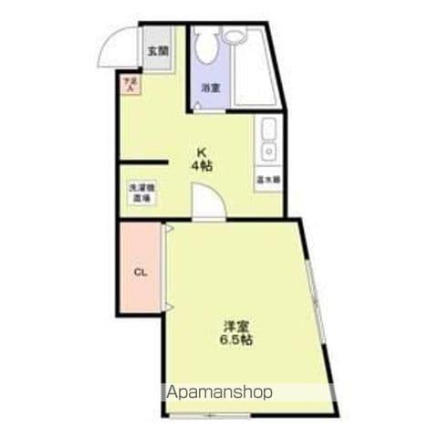 RS-12(1K/2階)の間取り写真