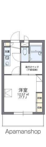 レオパレス川添Ⅱ(1K/3階)の間取り写真