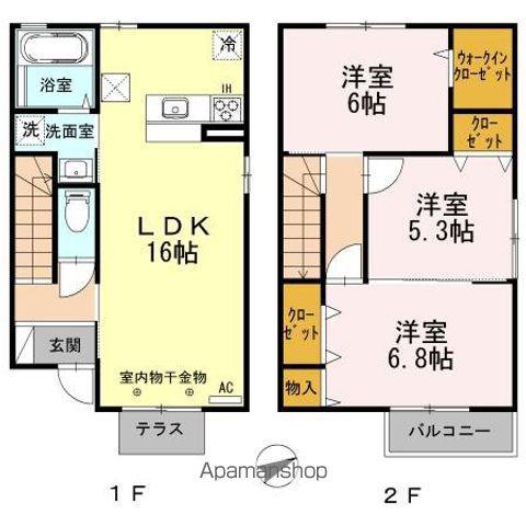 サニーコート(3LDK)の間取り写真