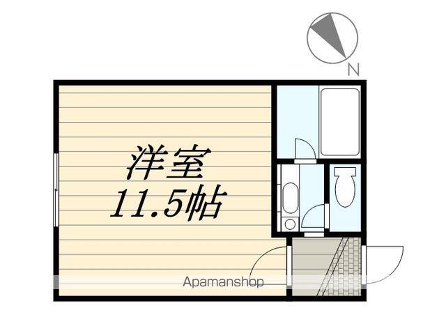 ラ・フルール神栖(1K/1階)の間取り写真