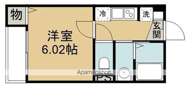 パークエクセル(1K/3階)の間取り写真