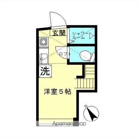 アーバンプレイス目白クア(ワンルーム/2階)の間取り写真